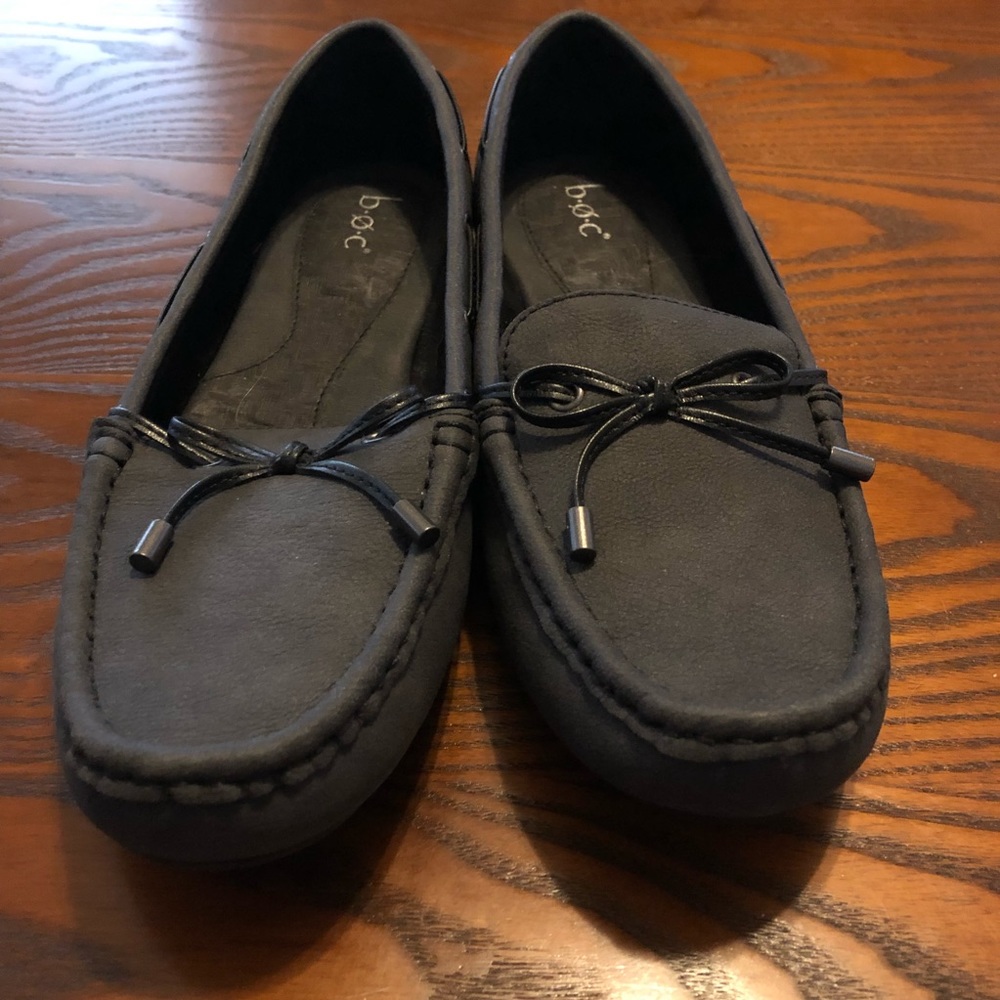 b.o.c. loafers- gray NWT